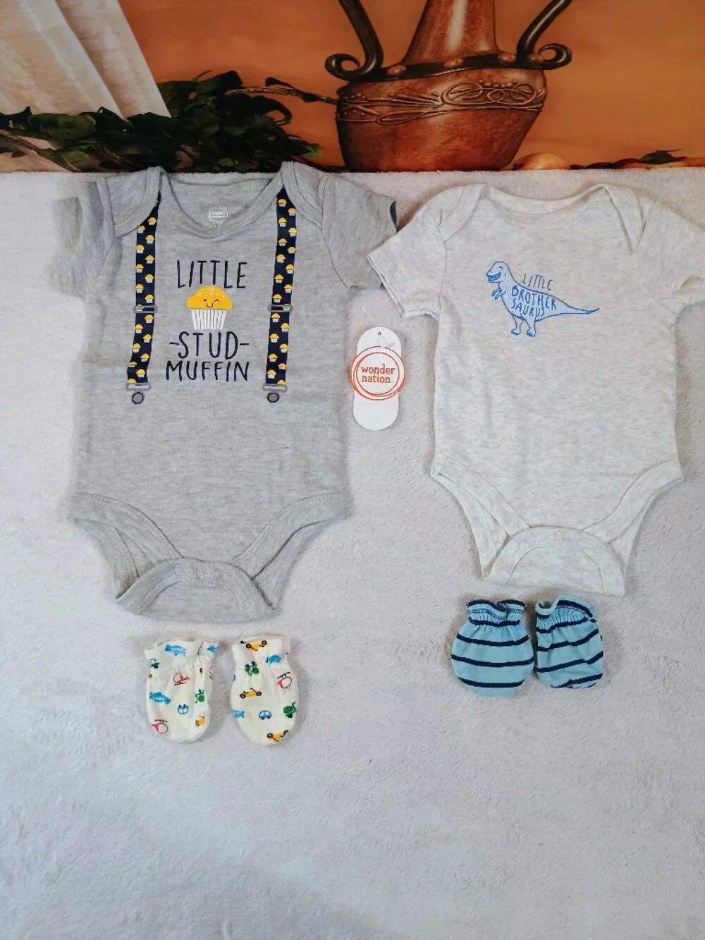 EUC Bundle-12pc Gymboree, Wonder Nation Sz 0-3M Mix & Match Outfits Essentials